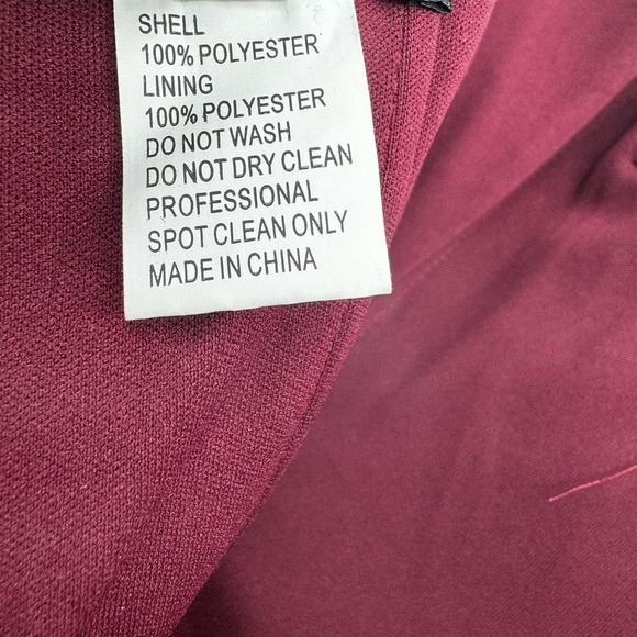 La Femme Off The Shoulder Ruched Jersey Column Gown Wine Red Size 12 NWOT - Picture 11 of 12